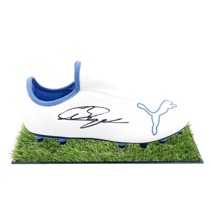 Signed Patrice Evra Framed Boot - France Icon