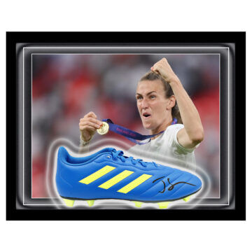 Signed Jill Scott Boot Framed Dome - England Women's Euro 2022 Winner