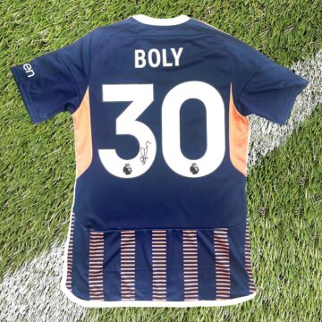 Signed Willy Boly Shirt - Nottingham Forest Icon