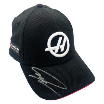 Signed Nico Hulkenberg Hat - Hass Formula 1 Icon