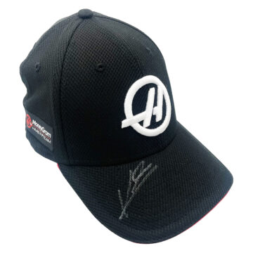 Signed Kevin Magnussen Hat - Haas Formula 1 Icon