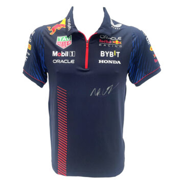 Signed Max Verstappen Shirt - F1 Red Bull Racing 2024