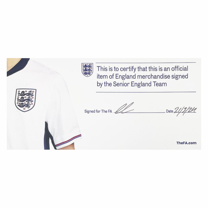 Signed England Shirt - Euro 2024 Final Squad