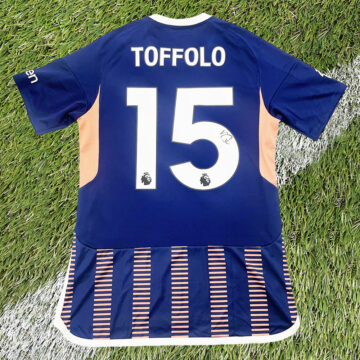 Signed Harry Toffolo Away Shirt - Premier League 2024