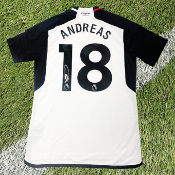Signed Andreas Pereira Shirt - Premier League 2024