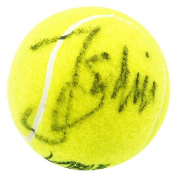 Signed Francesca Schiavone Ball - Tennis Icon Autograph