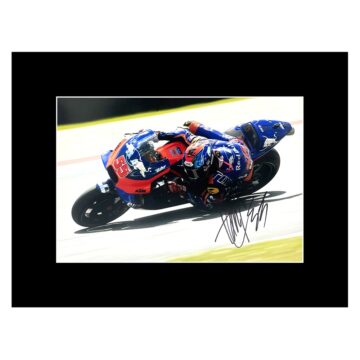 Signed Hafizh Syahrin Photo Display - 16x12 MotoGP Icon