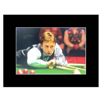 Signed Ken Doherty Photo Display - 16x12 Snooker Icon Autograph
