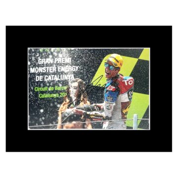 Signed Alex Marquez Photo Display - 16x12 MotoGP Genuine Autograph