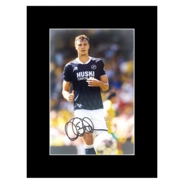 Signed Jake Cooper Photo Display - 16x12 Millwall F.C. Icon