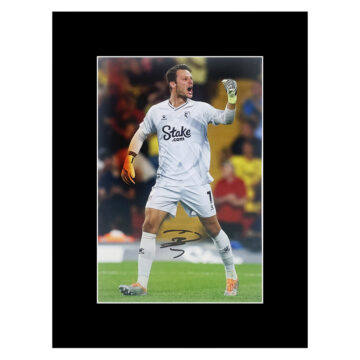 Signed Daniel Bachmann Photo Display - 16x12 Watford F.C. Icon