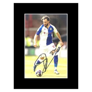 Ben Brereton Diaz Signed Photo Display - 8x6 Blackburn Rovers Autograph