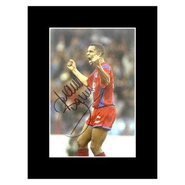 Signed Mark Bright Photo Display - 8x6 Crystal Palace Autograph