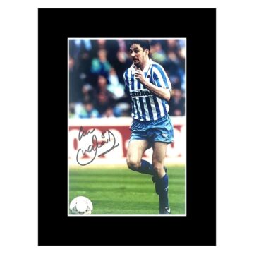 Signed John Aldridge Photo Display - 8x6 Real Sociedad Icon