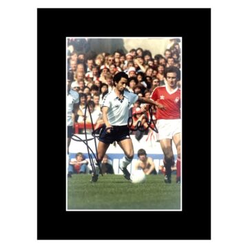 Signed Ossie Ardiles Photo Display - 8x6 Tottenham Hotspur Icon