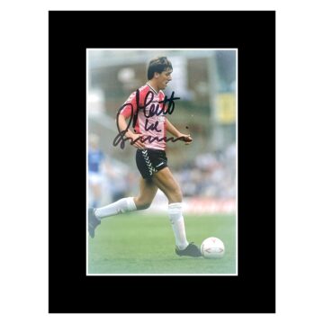 Signed Matt Le Tissier Photo Display - 8x6 Southampton Football Club