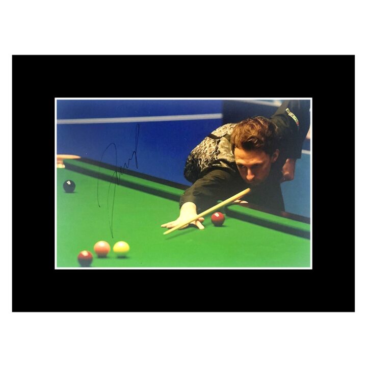 Signed Judd Trump Photo Display - 8x6 Snooker Icon Autograph