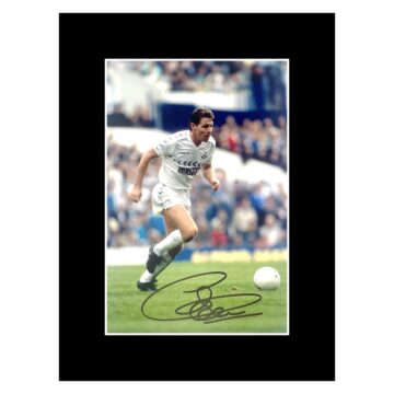 Signed Clive Allen Photo Display - 8x6 Tottenham Hotspur Icon Autograph