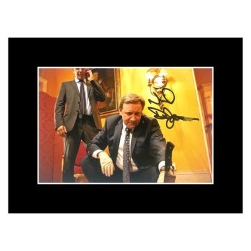 Signed Neil Dudgeon Photo Display - 8x6 DCI John Barnaby Midsomer Murders