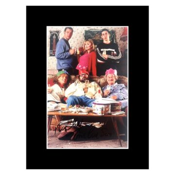 Signed Ricky Tomlinson Photo Display - 8x6 TV Icon Autograph