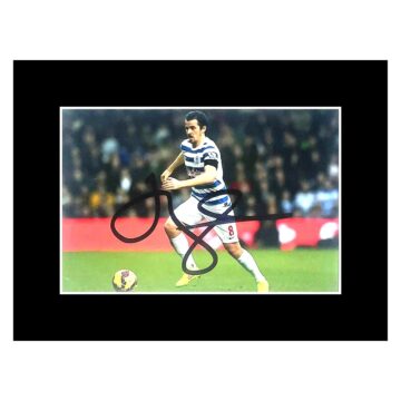 Signed Joey Barton Photo Display - 8x6 QPR Genuine Autograph