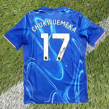 Signed Carney Chukwuemeka Shirt - Chelsea FC Icon