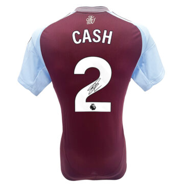 Signed Matty Cash Shirt - Premier League 2024/25