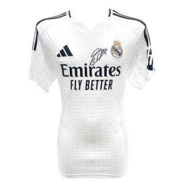 Signed Endrick Real Madrid Shirt - La Liga 2025