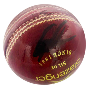 Signed Gus Atkinson Ball - England Cricket Icon Autograph