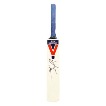 Signed Kavem Hodge Mini Bat - West Indies Cricket Icon