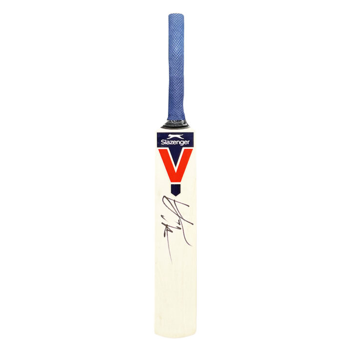 Signed Kavem Hodge Mini Bat - West Indies Cricket Icon