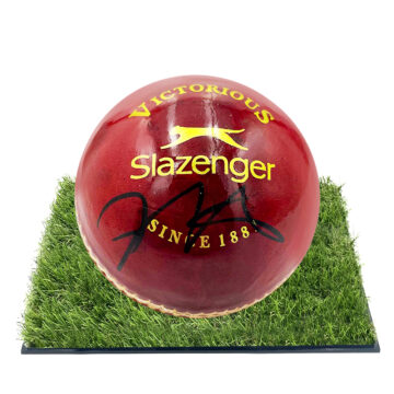 Signed Jason Holder Framed Ball - T20 World Cup Winner 2016