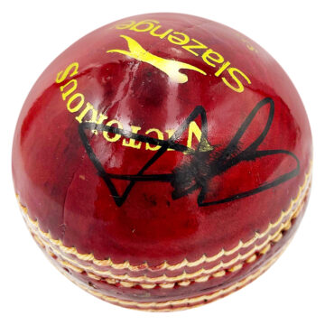 Signed Jason Holder Ball - West Indies T20 World Cup Winner 2016