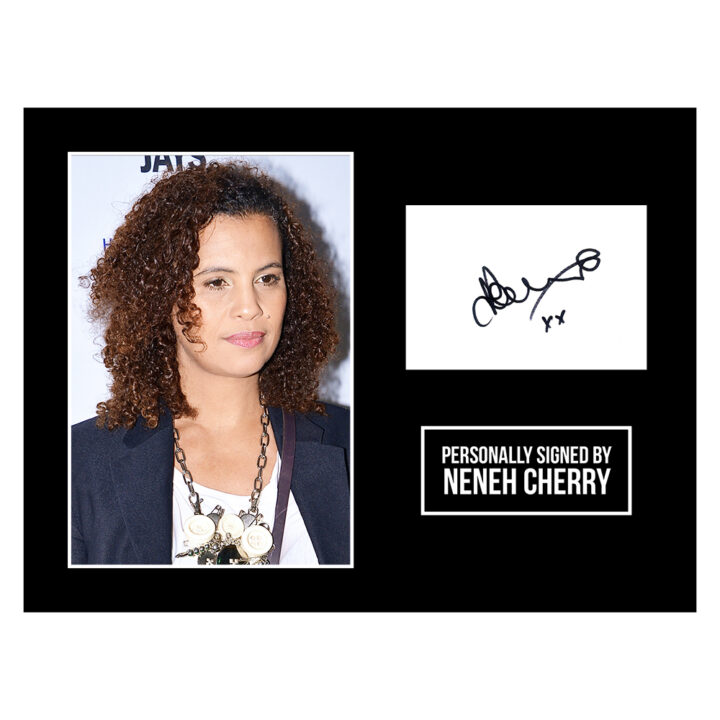 Signed Neneh Cherry Photo Display 16x12 - Music Genuine Autograph