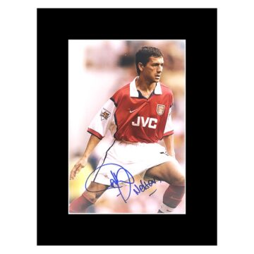 Signed Nelson Vivas Photo Display 16x12 - Arsenal FC Icon
