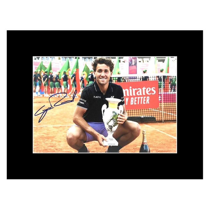 Casper Ruud Signed Photo Display 16x12 - Tennis Icon