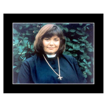 Signed Dawn French Photo Display 12x10 - The Vicar of Dibley Icon