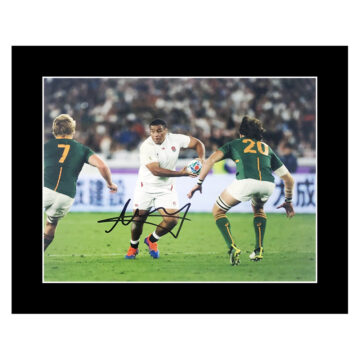 Signed Mako Vunipola Photo Display 12x10 England Rugby Genuine Autograph