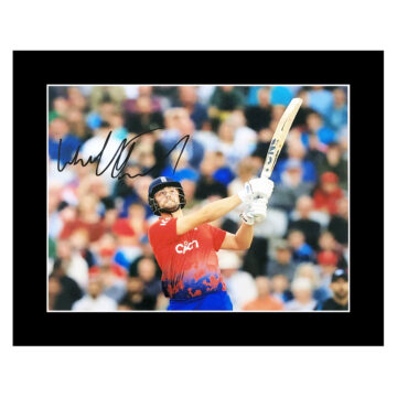 Signed Will Jacks Photo Display 12x10 - England Cricket Autograph