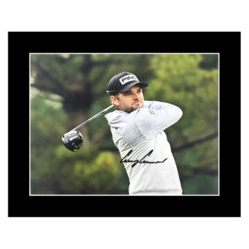 Signed Corey Conners Photo Display 12x10 - Golf PGA Tour Icon