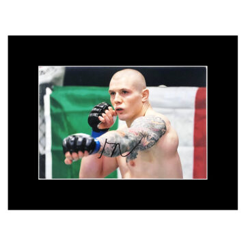 Signed Marvin Vettori Photo Display 16x12 – UFC Icon Autograph