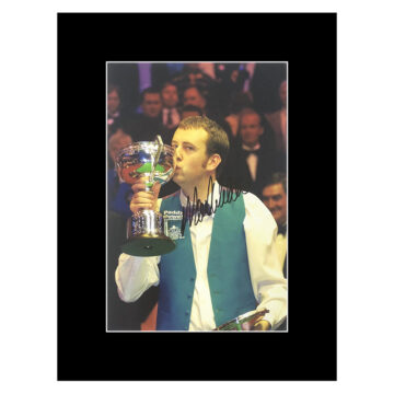 Signed Mark Williams Photo Display 16x12 – World Snooker Championship Winner 2003