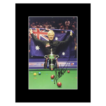 Signed Neil Robertson Photo Display 16x12 – World Snooker Championship Winner 2010