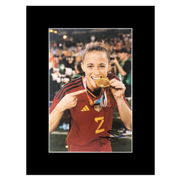 Signed Ona Batlle Photo Display 16x12 - Women's World Cup Winner 2023