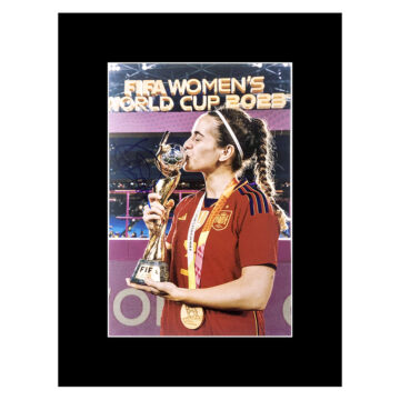 Signed Teresa Abelleira Photo Display 16x12 - Women's World Cup Winner 2023