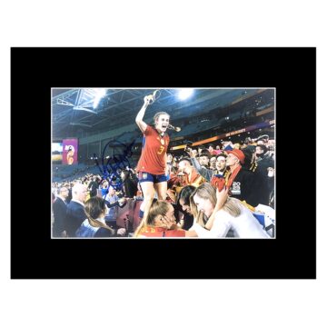 Signed Teresa Abelleira Photo Display 16x12 - World Champion 2023