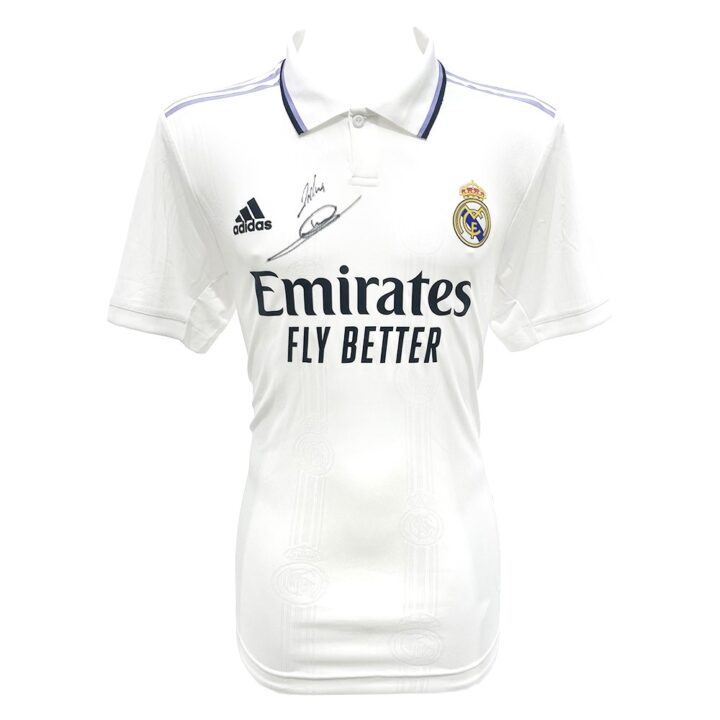 Signed Zinedine Zidane Shirt - Real Madrid Icon