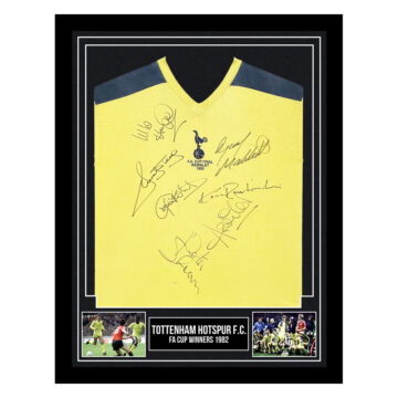 Framed Tottenham Hotspur F.C. Signed Shirt - FA Cup Winners 1982