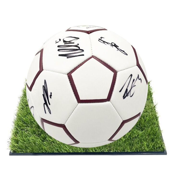 Signed West Ham United F.C. Framed Football - Conference League Champions 2023