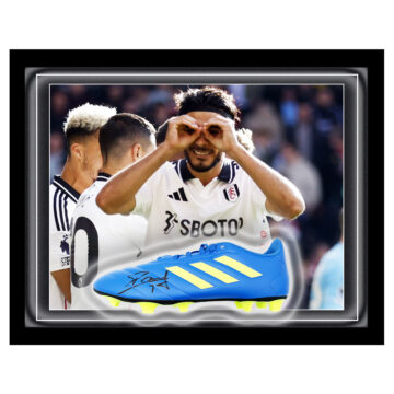 Signed Raul Jimenez Boot Framed Dome - Fulham F.C. 2025